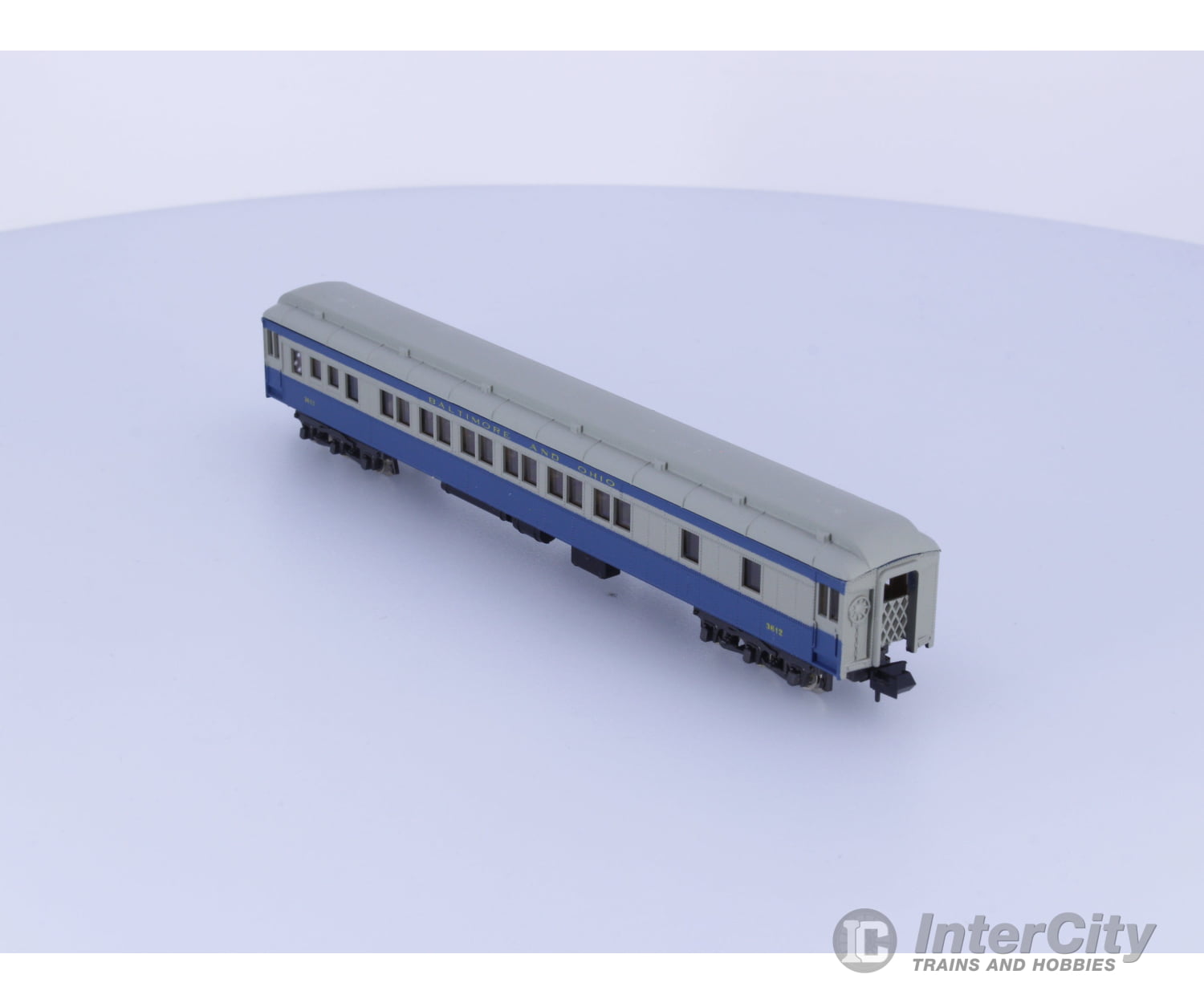 Rivarossi 9536 N Carrozza Pullman Baltimore and Ohio (BO) 3612 Passenger Cars