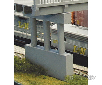Rix Products 150 Overpass Parts -- Modern Highway Pier Tunnels & Bridges