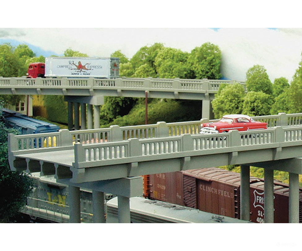 Rix Products 151 1930S Highway Overpass -- 50 Deck Only Tunnels & Bridges
