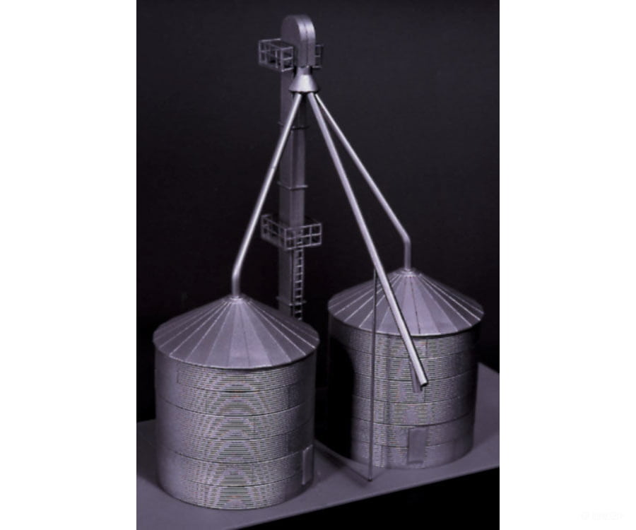Rix Products N 707 Grain Elevator -- Two-60 Or One-120 Elevator(S) W/Ladders And Platforms