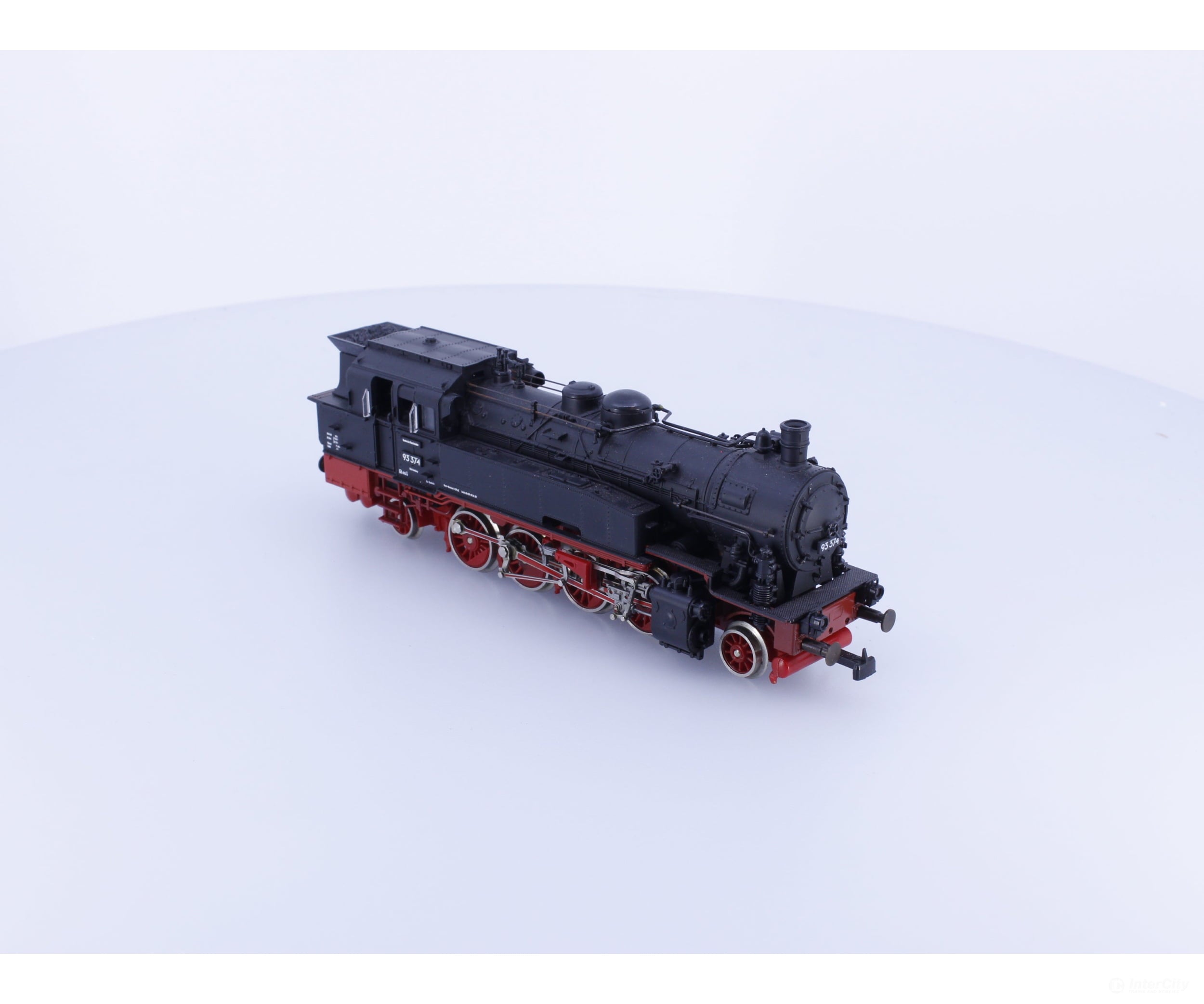 Roco 04122A HO DR BR93 Steam Locomotive 93374 Analog DC European Locomotives