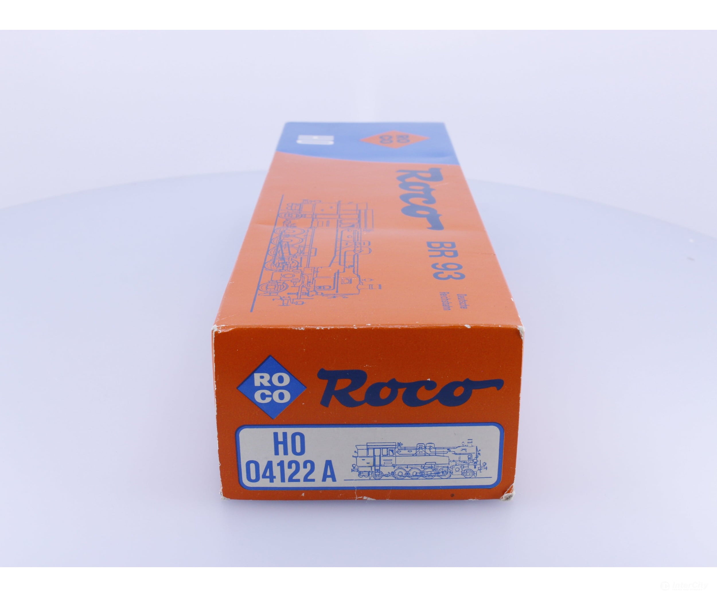 Roco 04122A HO DR BR93 Steam Locomotive 93374 Analog DC European Locomotives