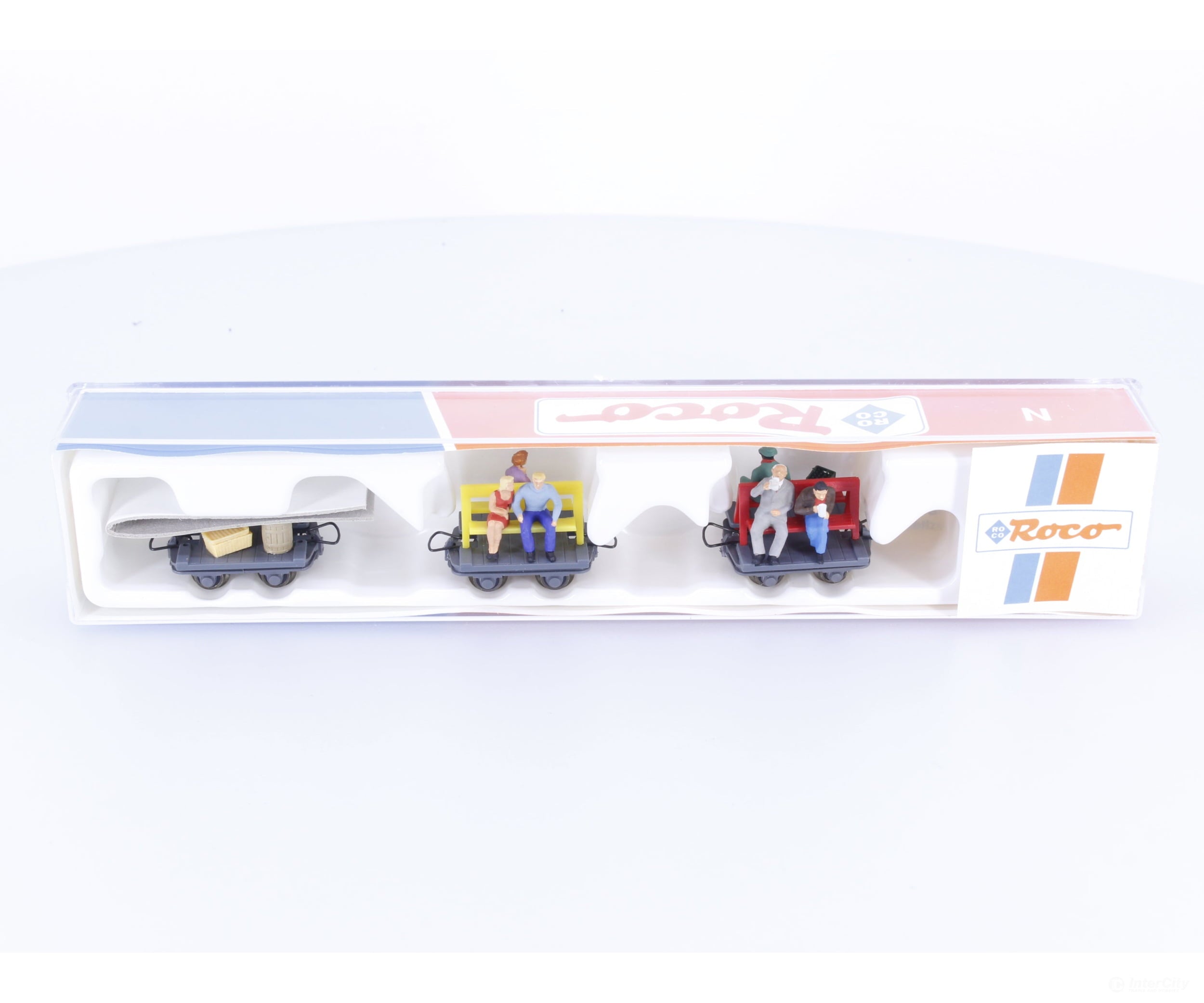 Roco 34512 N Field Railway Company Outing 3 Car Set - Freight Cars