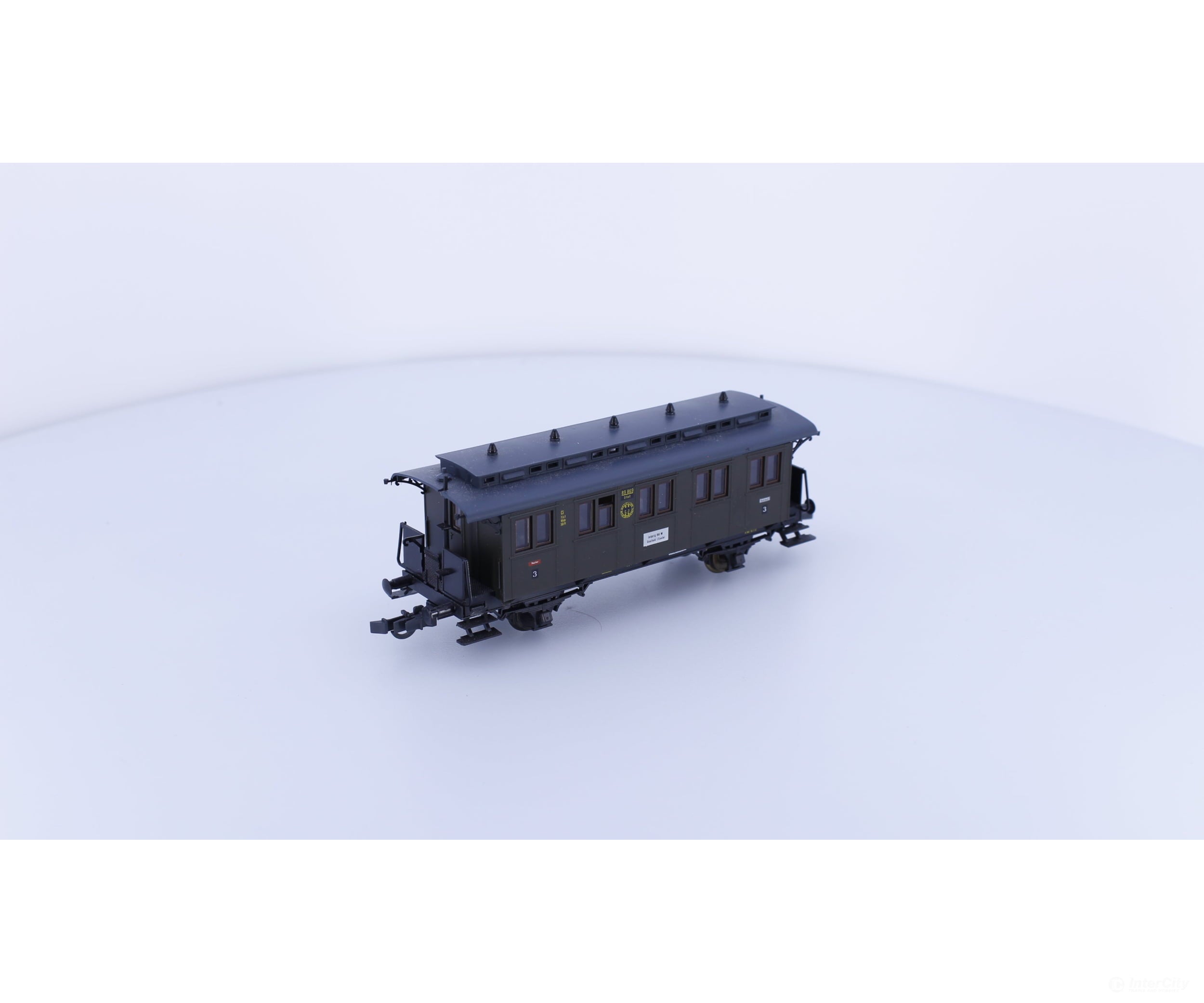 Roco 4206 HO DR 3rd Class Passenger Car of the Royal Prussian State Railway 89869 European Passenger Cars