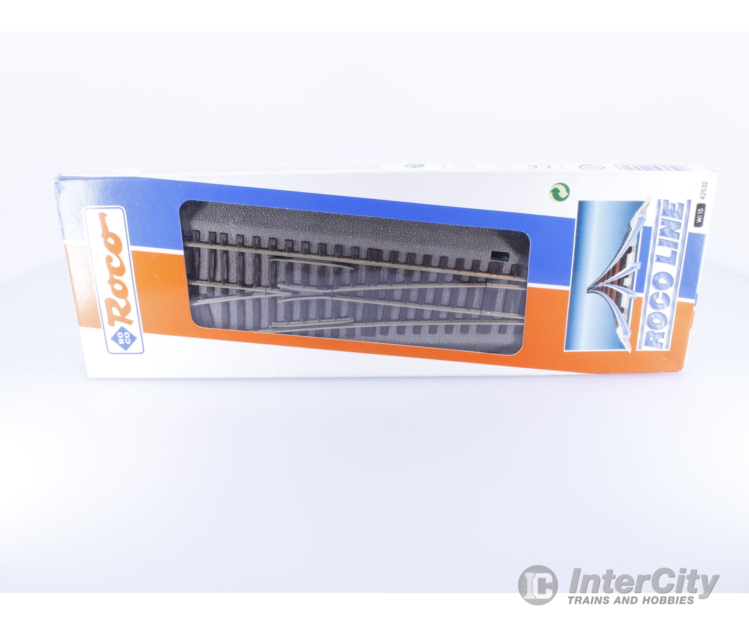 Roco 42532 HO Left Hand Manual Turnout (#1) Track & Turnouts