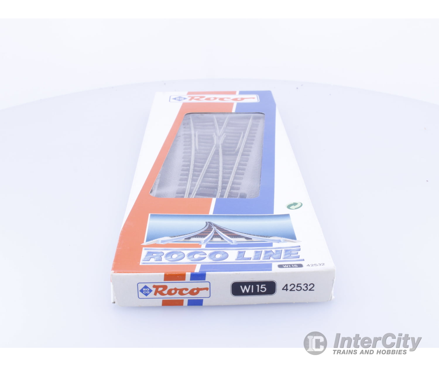 Roco 42532 HO Left Hand Manual Turnout (#2) Track & Turnouts