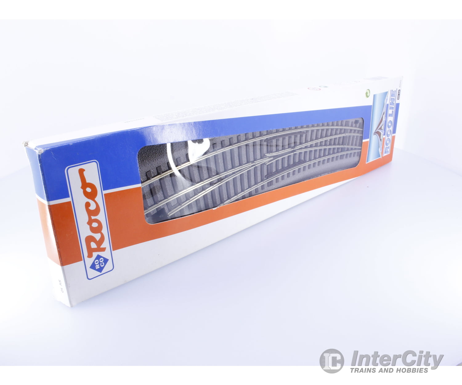 Roco 42570 HO Long Left Hand Curved Manual Turnout (#1) Track & Turnouts