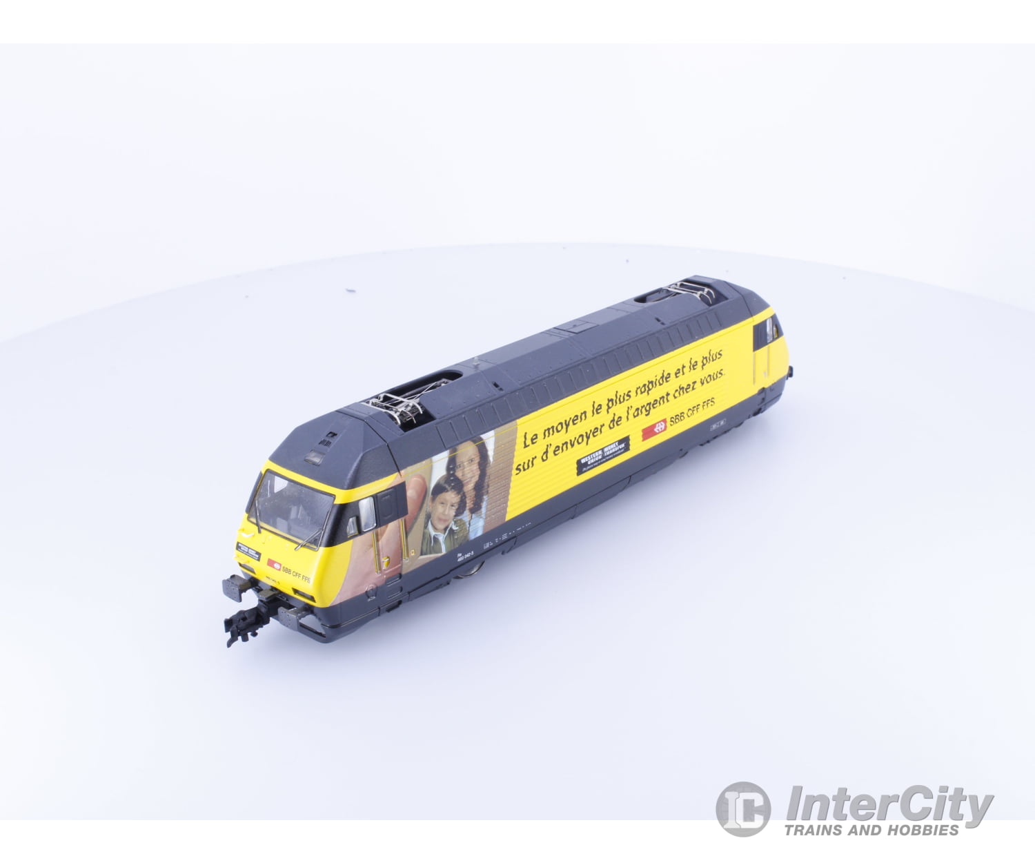 Roco 43655WU HO SBB-CFF-FFS RE 460 Western Union Money Transfer E-Lok 042-5 DCC European Locomotives