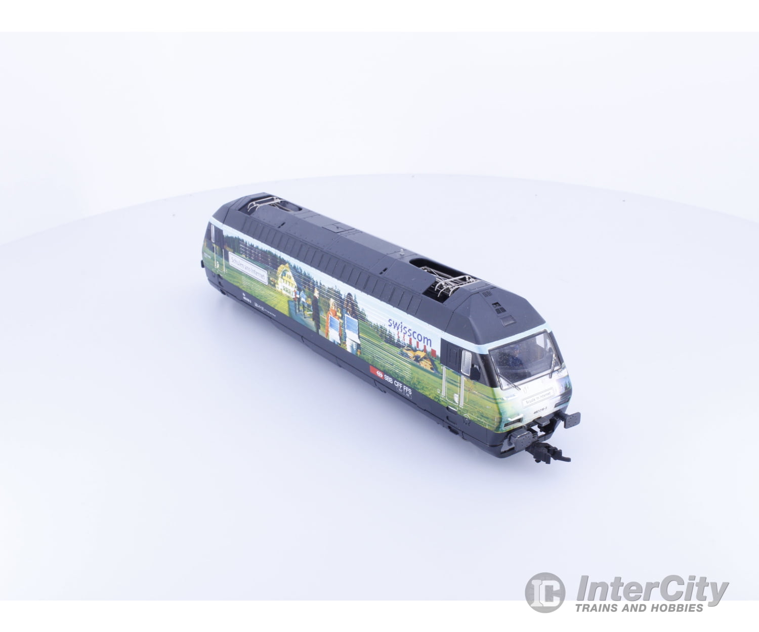 Roco 43656.10 HO SBB-CFF-FFS RE 465 Swisscom Internet a L’ecole E-Lok 019-3 DCC European Locomotives