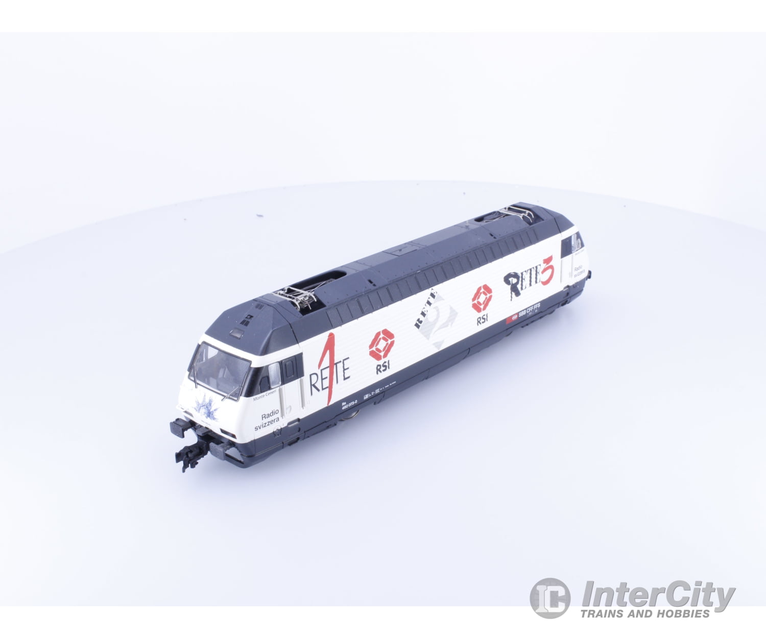 Roco 43753 HO SBB-CFF-FFS RE 460 Radio Svizzera RSI RETE 1,2,3 E-Lok 073-0 DCC European Locomotives