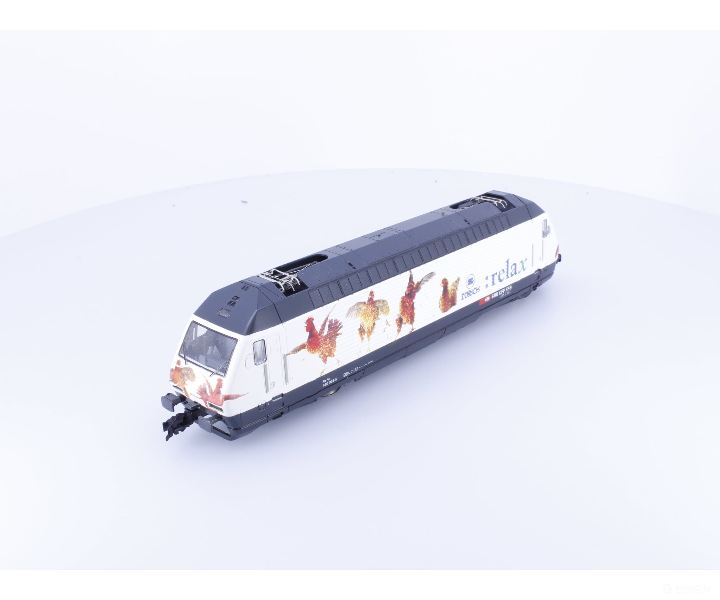 Roco 43757 HO SBB-CFF-FFS RE 4/4 Zurich Relax E-Lok 023-5 DCC European Locomotives