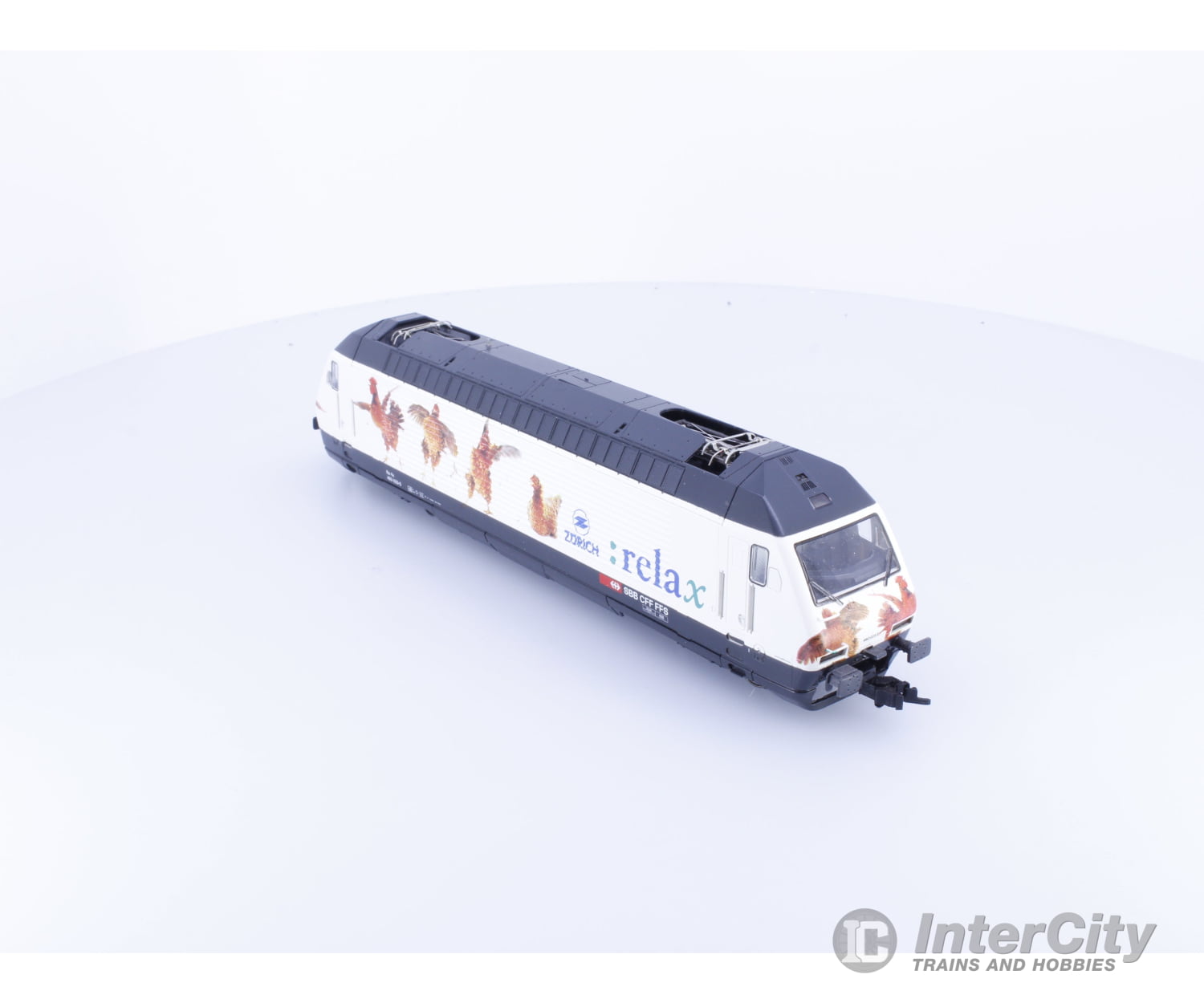 Roco 43757 HO SBB-CFF-FFS RE 4/4 Zurich Relax E-Lok 023-5 DCC European Locomotives
