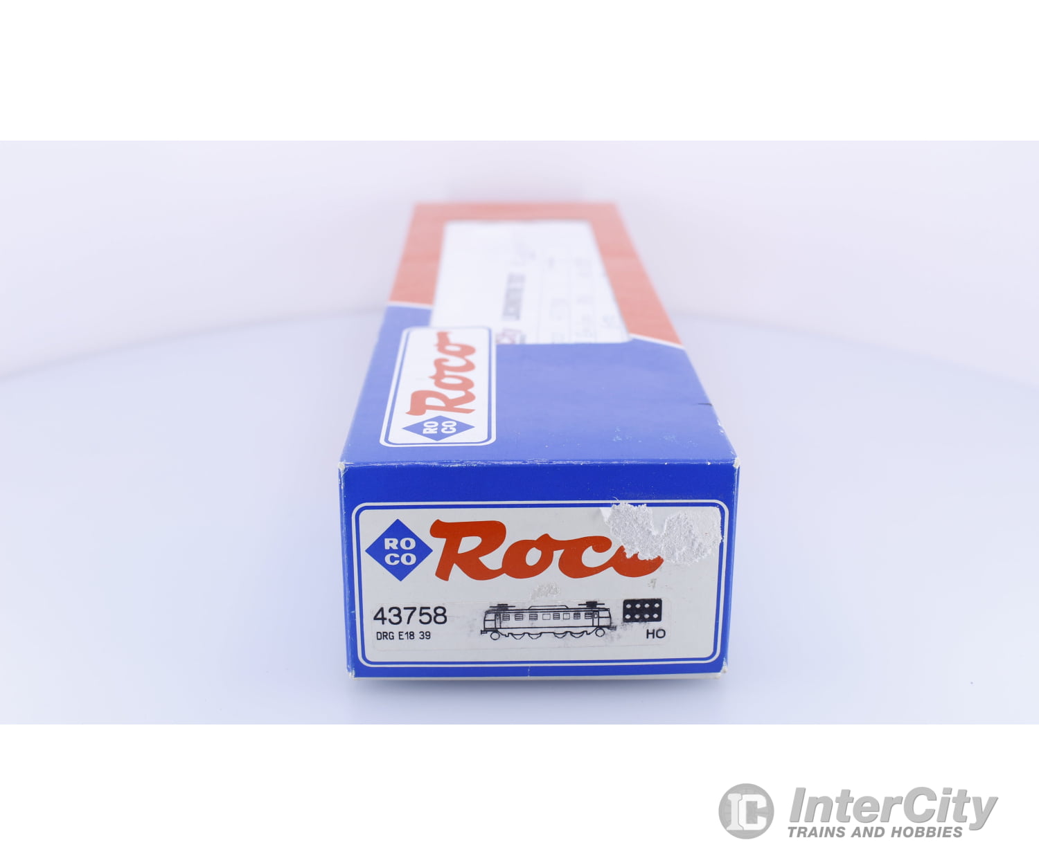 Roco 43758 HO DRG BR E18 Electric Locomotive E1839 Analog DC European Locomotives