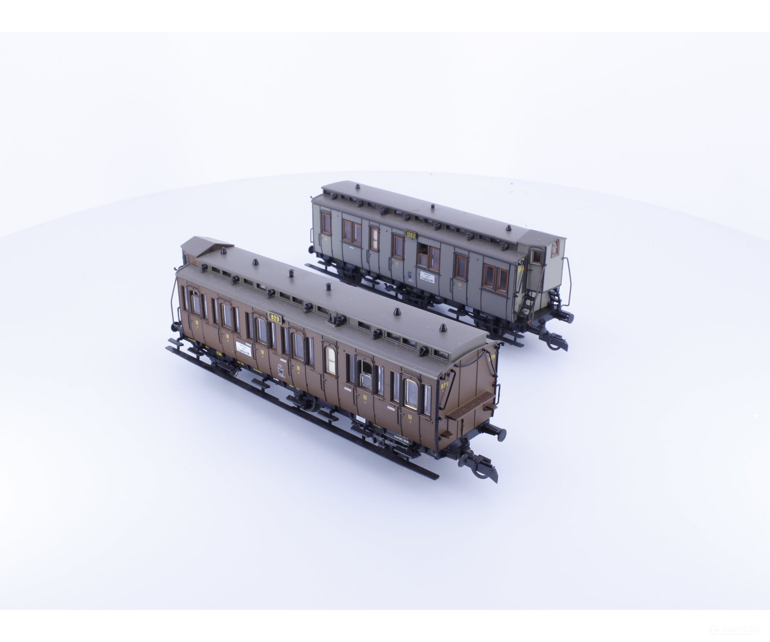 Roco 44013 HO KPEV 2 Pair Passenger Cars European Passenger Cars