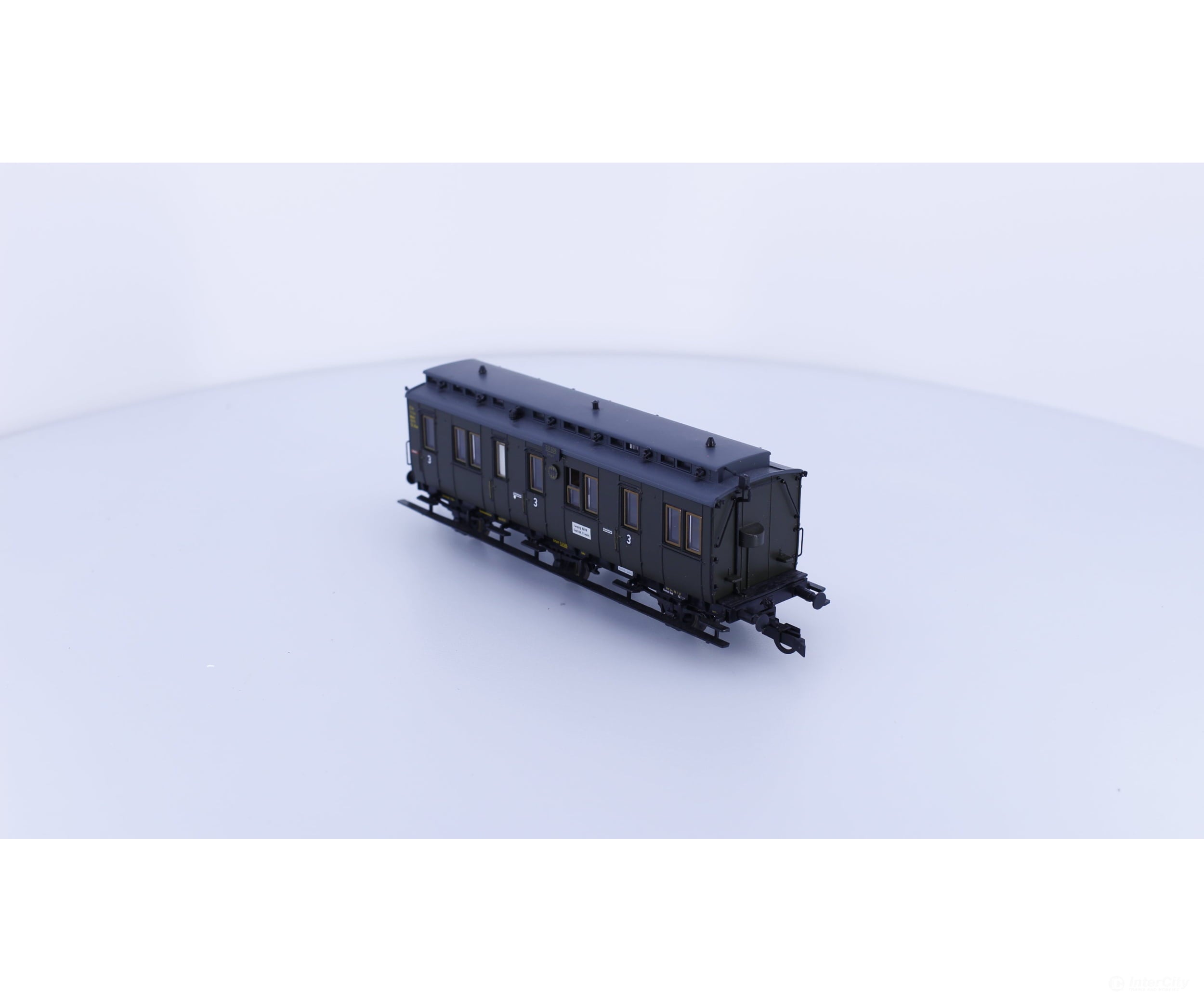 Roco 44221C HO DR 3rd Class Passenger Car of the Royal Prussian State Railway 53505 European Passenger Cars