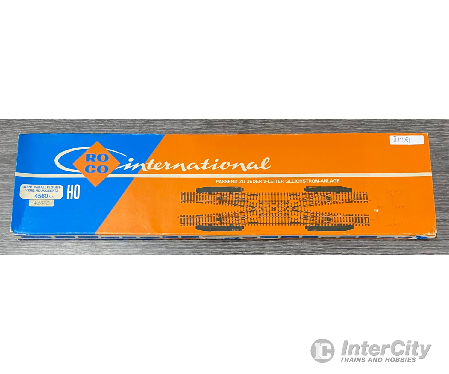 Roco 4560 NS HO Parallel Double Slip Switch Track & Turnouts