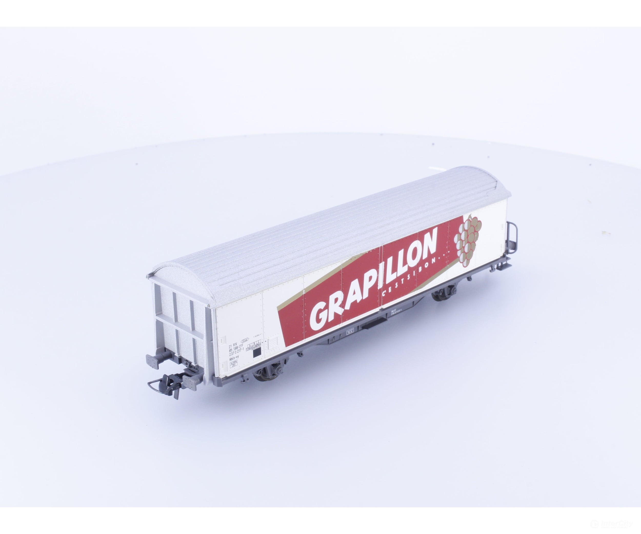 Roco 46595 HO SBB-CFF-FFS Schiebewandwagen Grapillon 217-1 European Freight Cars