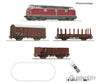 Roco 5110008 Ho Z21 Start Digital Set: Diesel Locomotive Class 221 With Goods Train Db Starter &