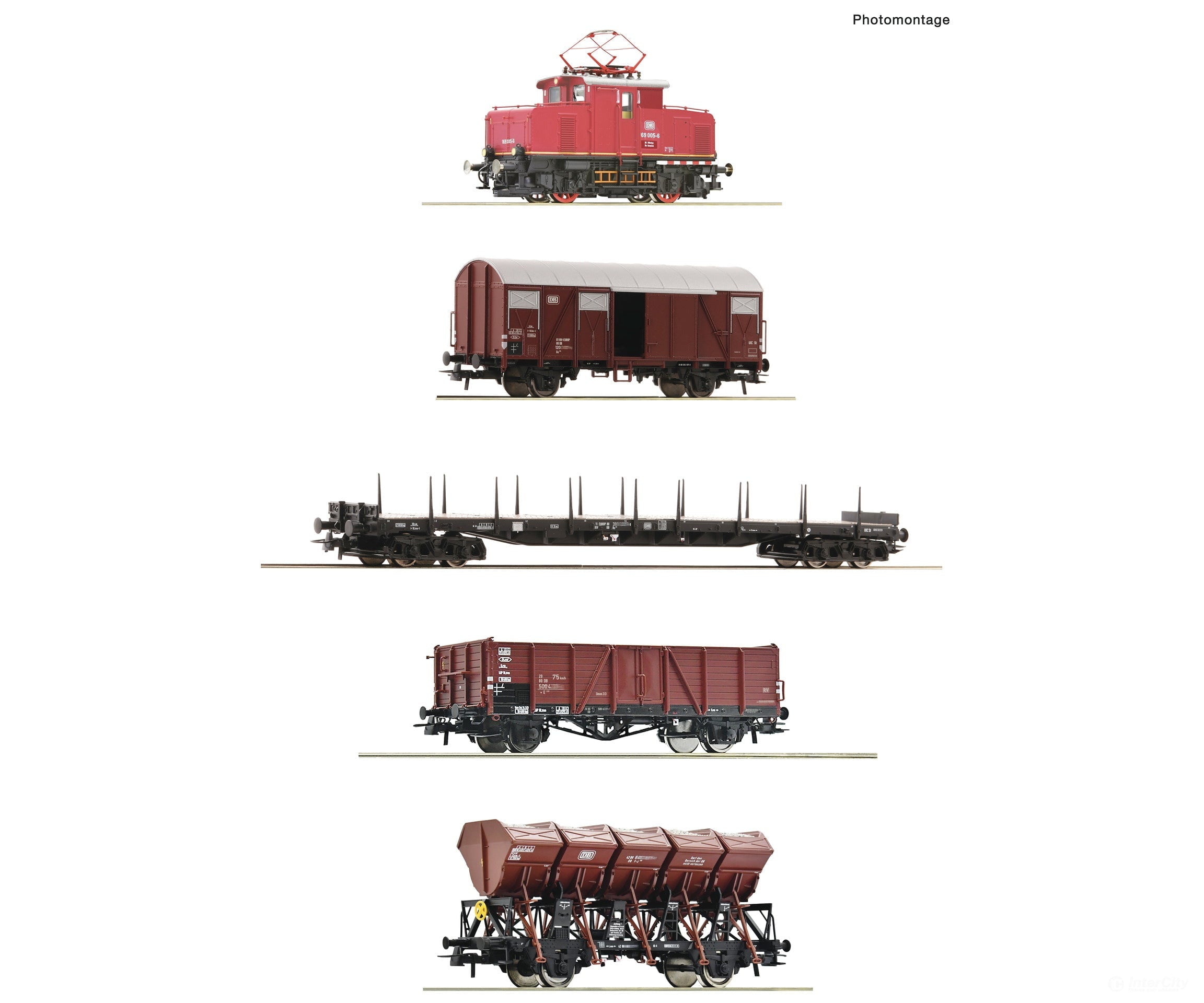 Roco 5520003 Ho 5-Piece Set: ’Oberammergau’ Db Zugset