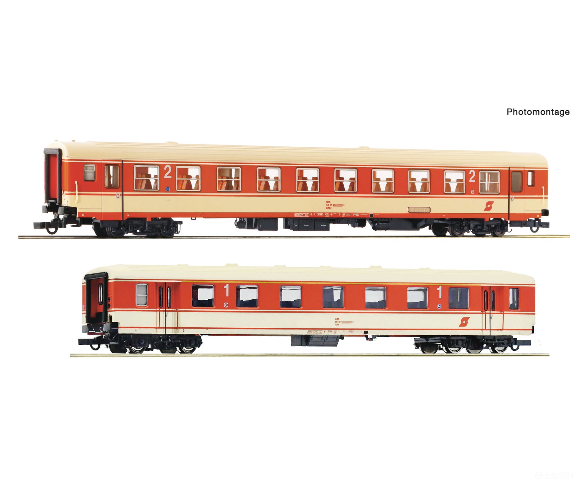 Roco 6200078 Ho 2-Piece Set 2: ’Arlberg-Express’ Öbb European Passenger Cars