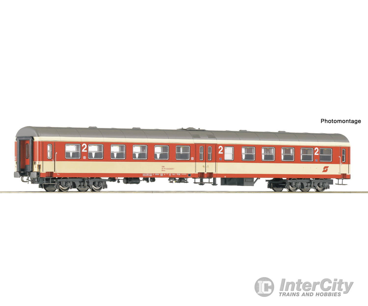 Roco 6200109 HO 2nd class centre-entry coach ÖBB European Passenger Cars