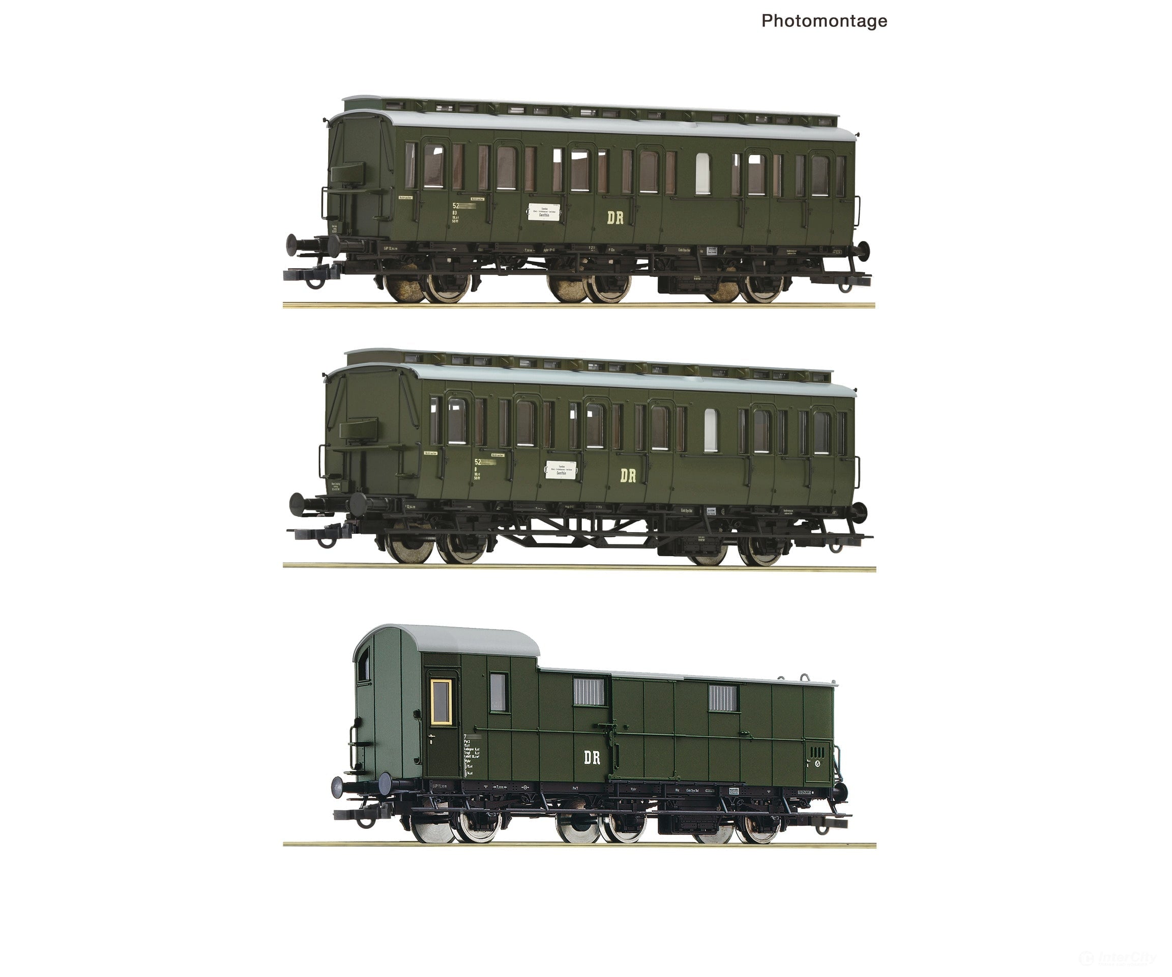 Roco 6200130 Ho 3 Piece Set (1): Branch Line Train Dr European Freight Cars