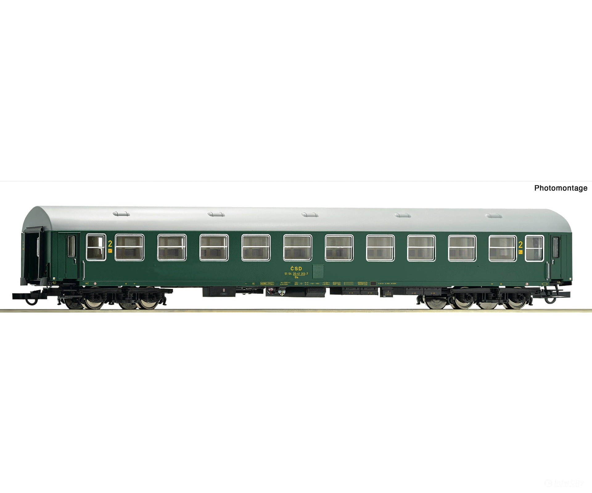 Roco 6200170 Ho 2Nd Class Passenger Coach Csd European Passenger Cars