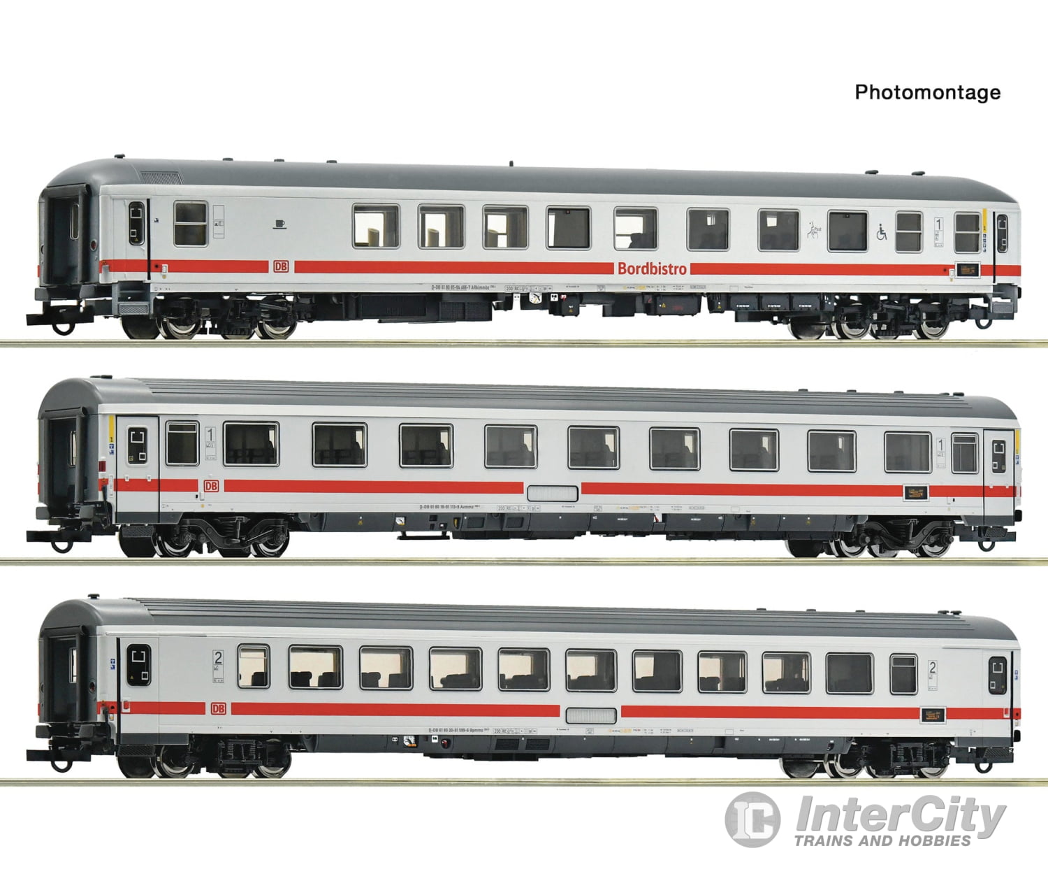 Roco 6200184 HO 3 piece set (2): IC 2013 ’Allgäu’ DB AG European Passenger Cars