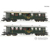 Roco 6200198 HO 2 piece set: ’Seetalbahn’ coaches PB European Passenger Cars