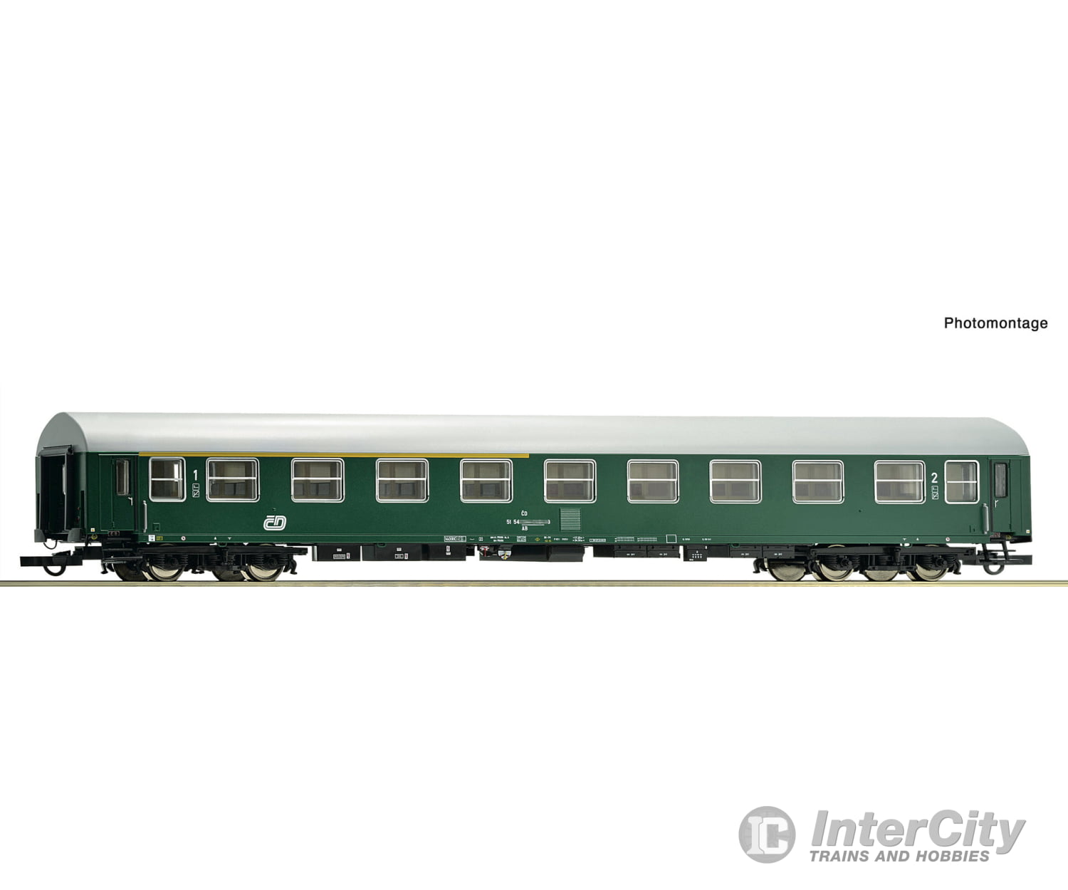 Roco 6200221 HO 1st/2nd class passenger coach CD European Passenger Cars