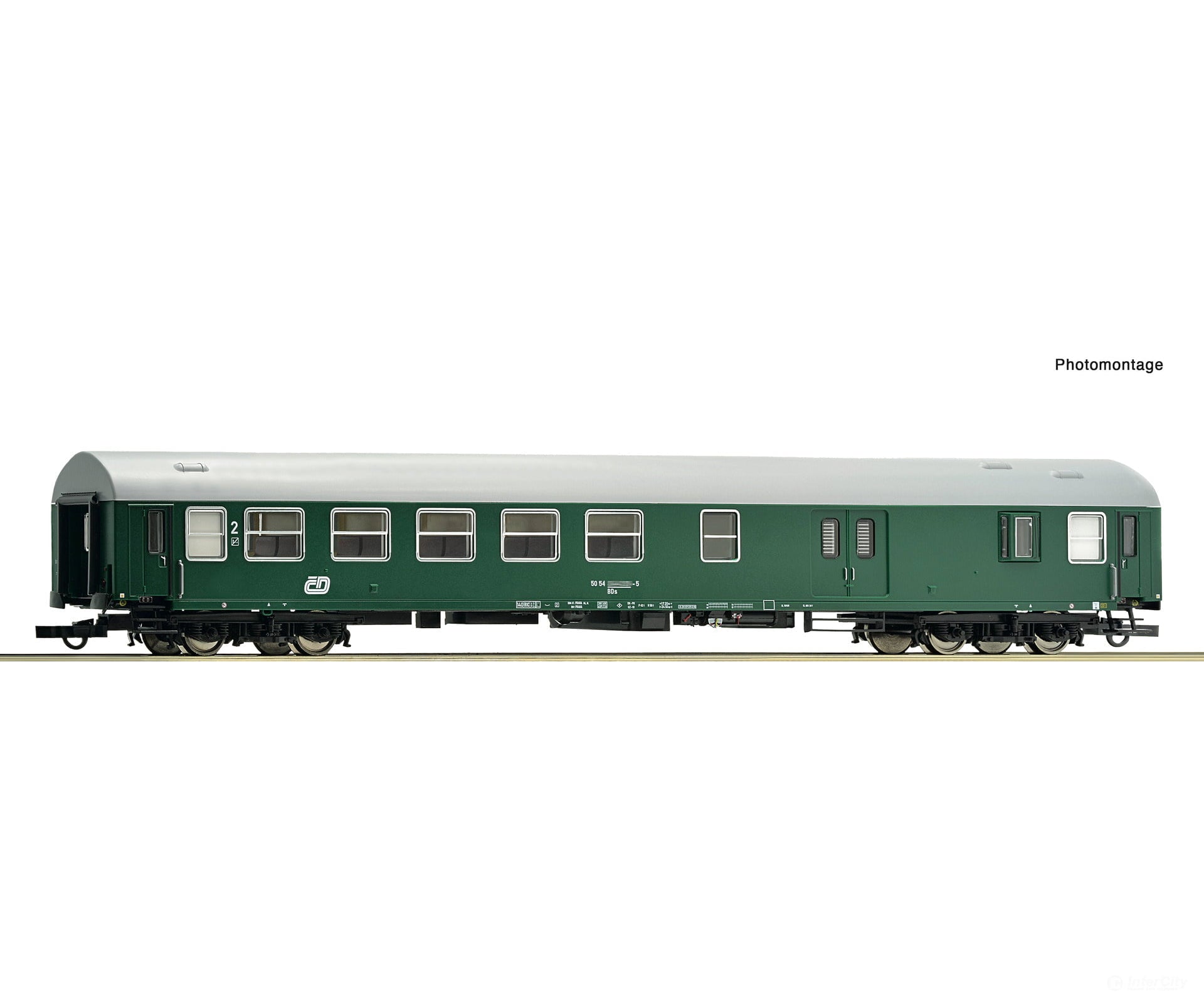 Roco 6200223 HO 2nd class passenger coach/luggage compartment CD European Passenger Cars