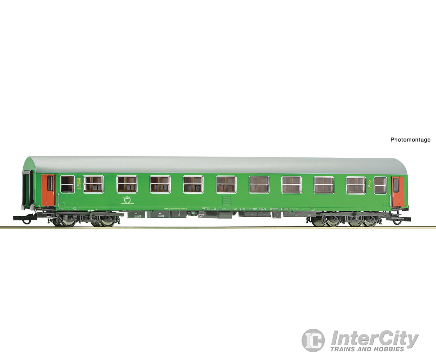 Roco 6200232 HO 2nd class passenger coach ZSSK European Passenger Cars