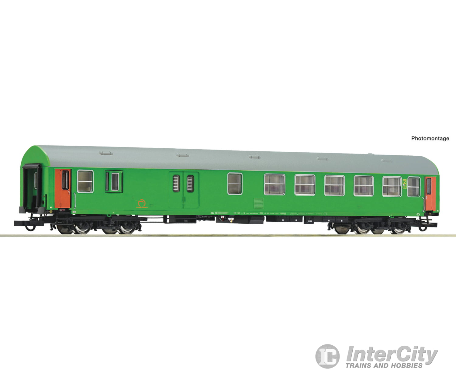Roco 6200233 HO 2nd class passenger coach/luggage compartment ZSSK European Passenger Cars