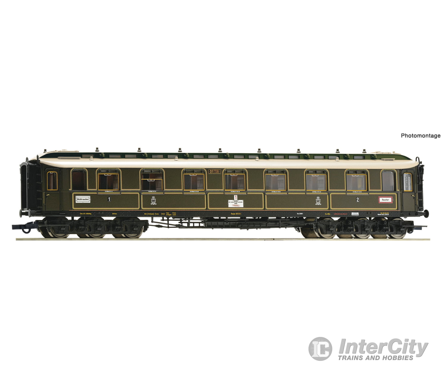 Roco 6200237 HO 1st/2nd class express train coach K.P.E.V. European Passenger Cars