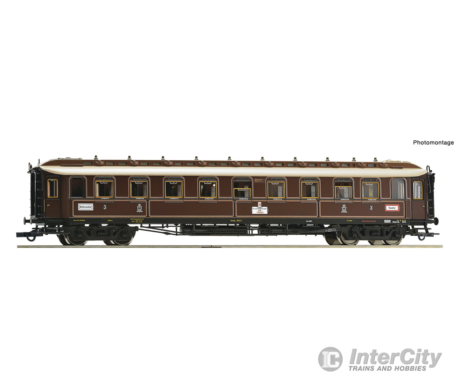 Roco 6200239 HO 3rd class express train coach K.P.E.V. European Passenger Cars