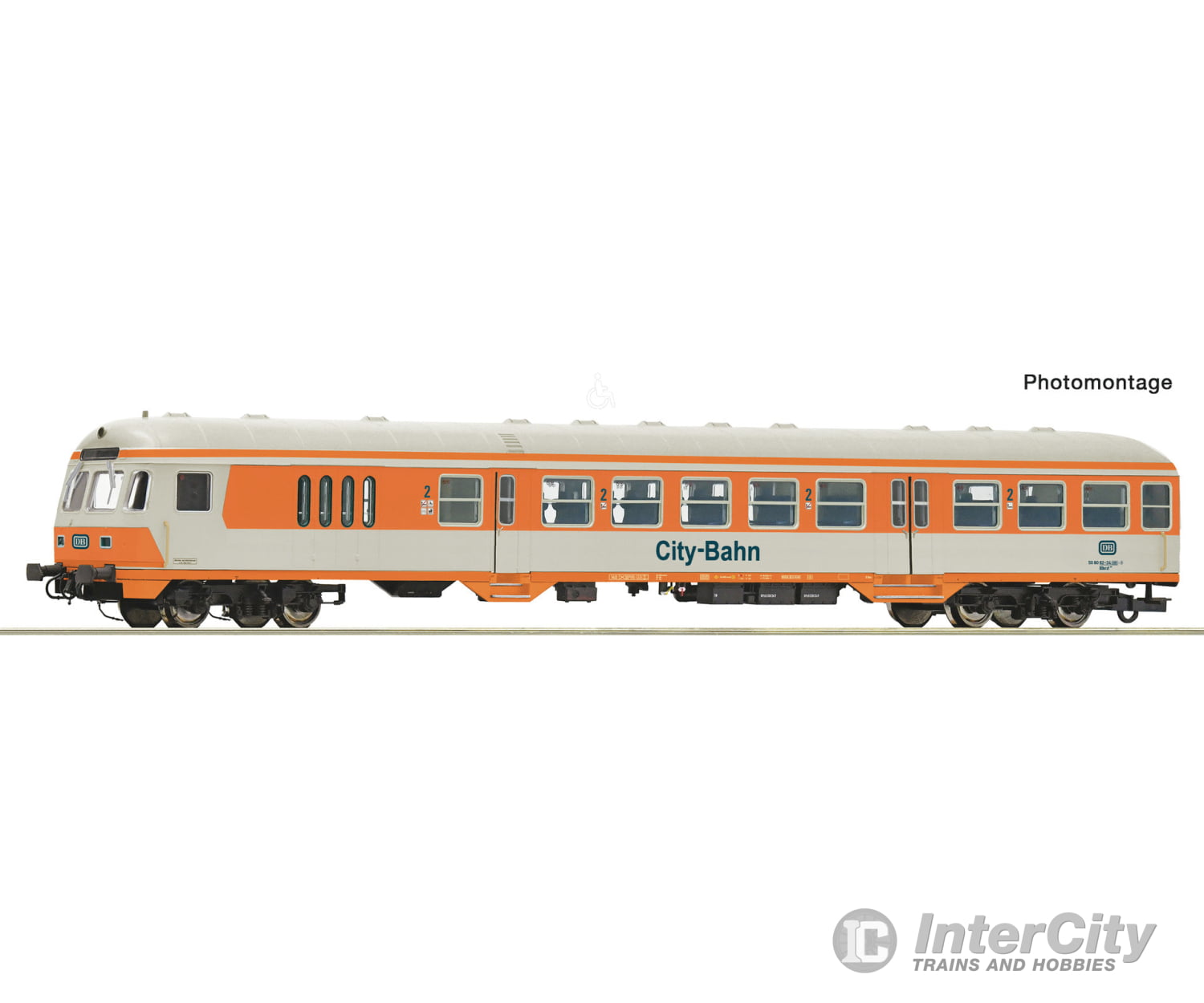 Roco 6220246 HO 2nd class control cab coach ’City-Bahn’ DB European Passenger Cars
