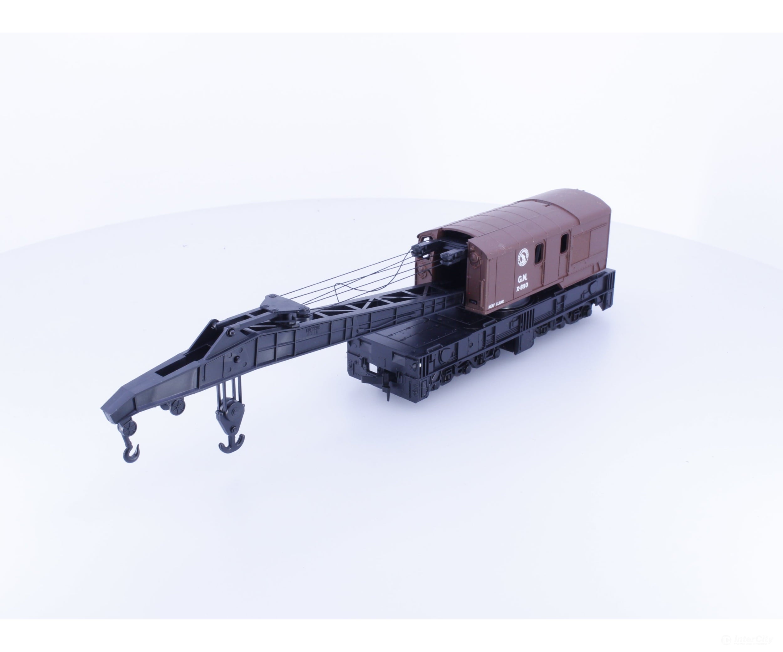 Roco 625-48689 HO 200 Ton Crane Great Northern (GN) X-850 - Freight Cars