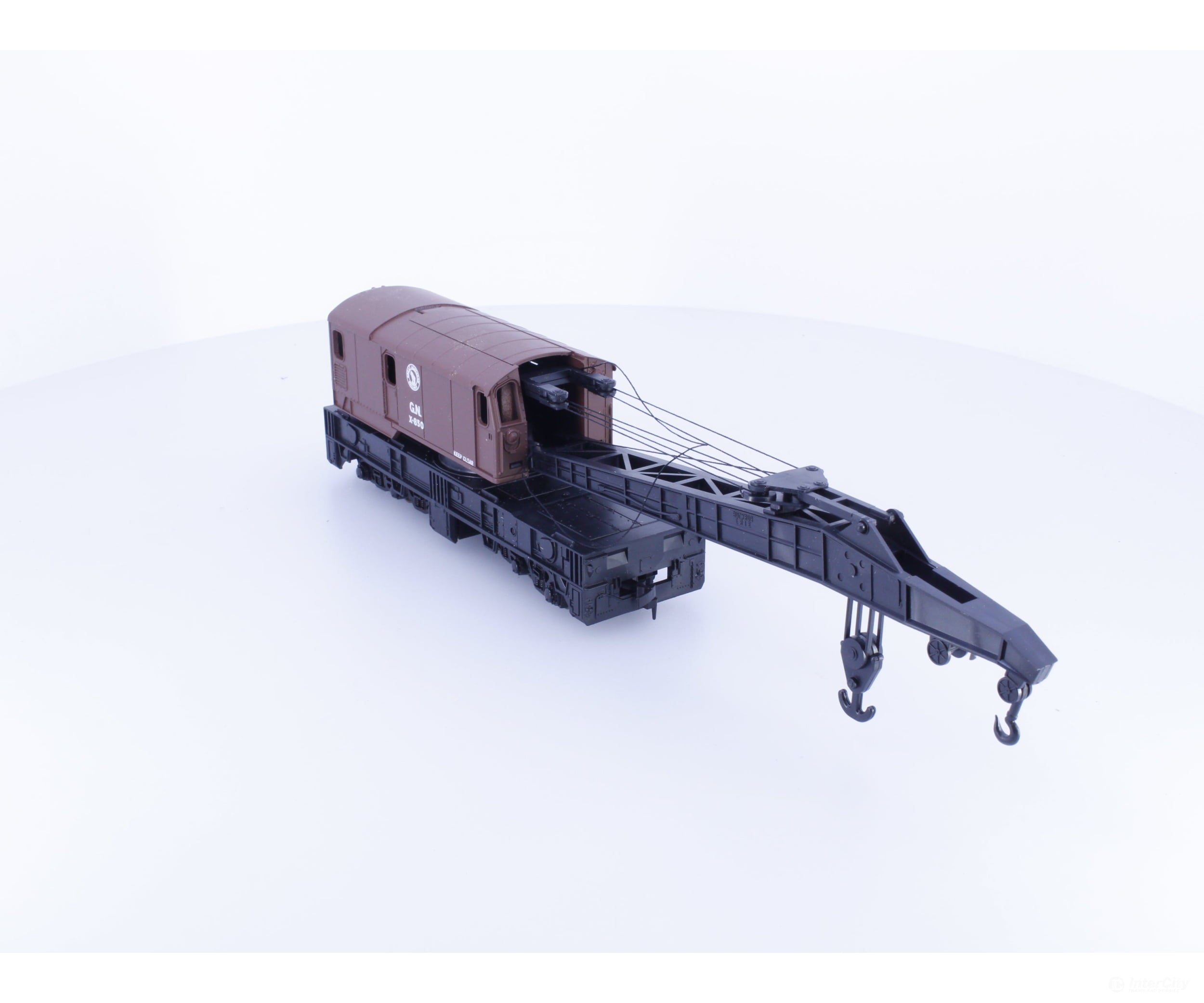 Roco 625-48689 HO 200 Ton Crane Great Northern (GN) X-850 - Freight Cars