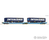 Roco 6600035 Ho Articulated Double-Pocket Wagon T3000E Eurowagon Era 6 European Freight Cars
