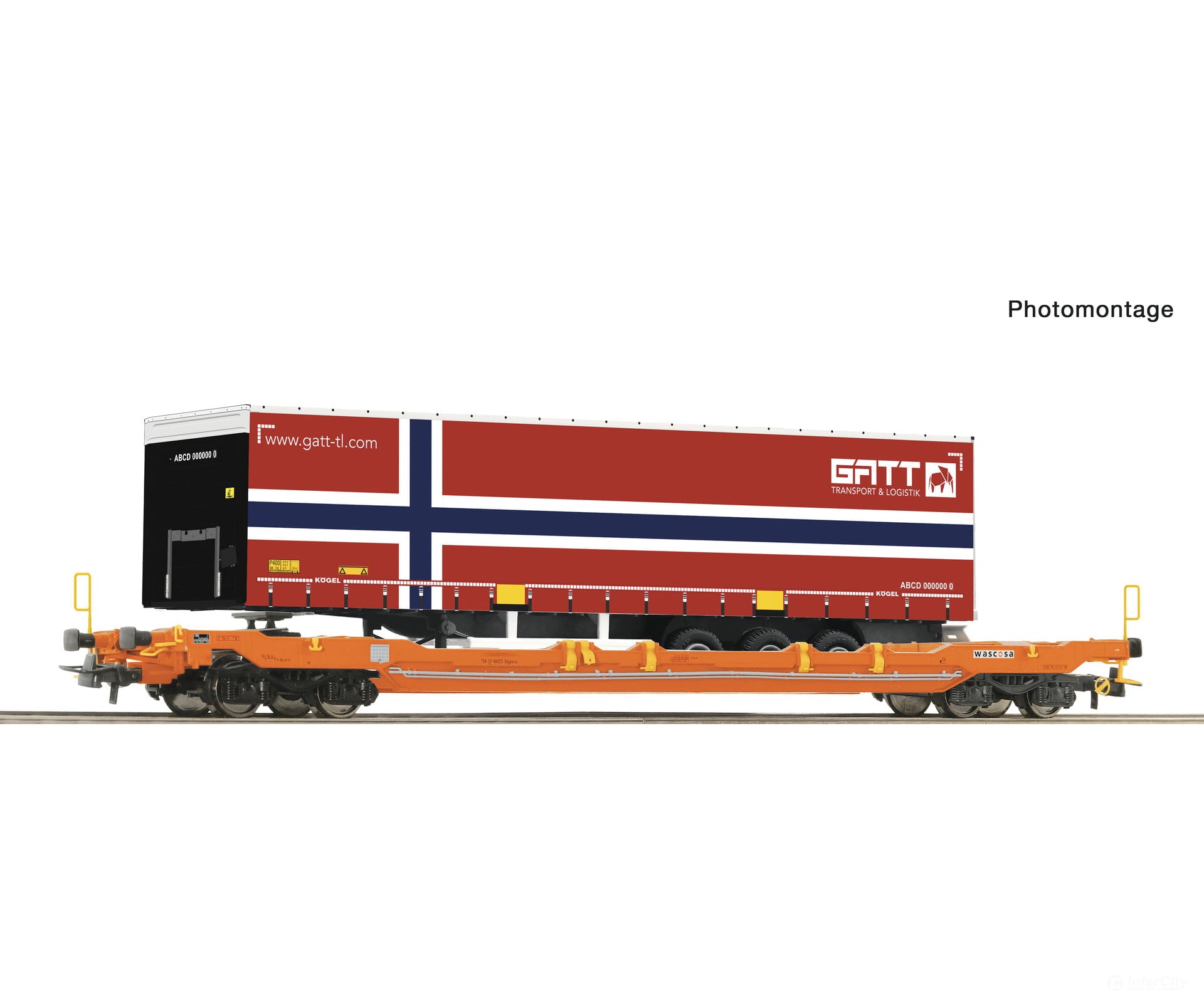 Roco 6600108 Ho Pocket Wagon T5 Wascosa European Freight Cars