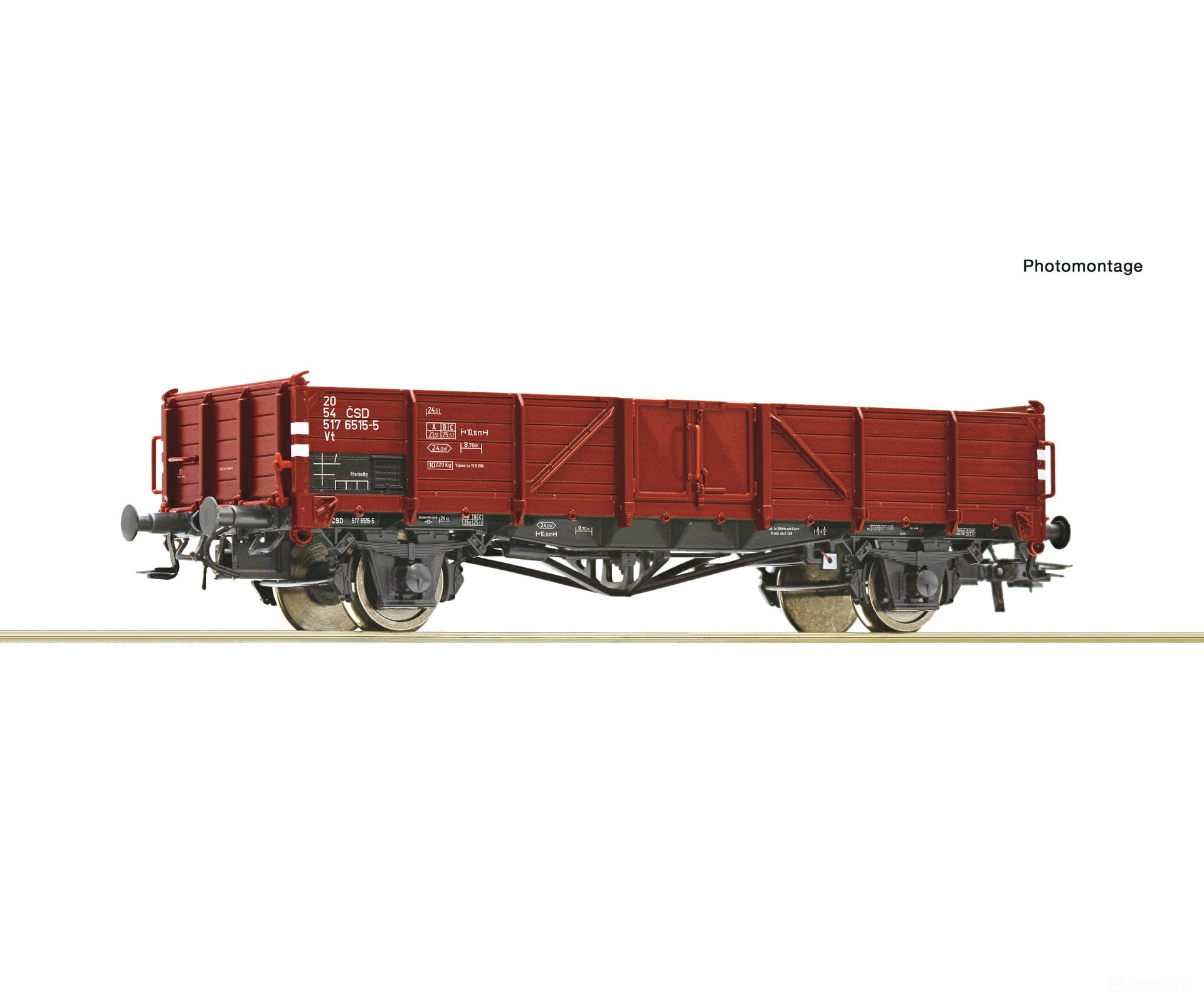 Roco 6600118 Ho Open Goods Wagon Csd European Freight Cars