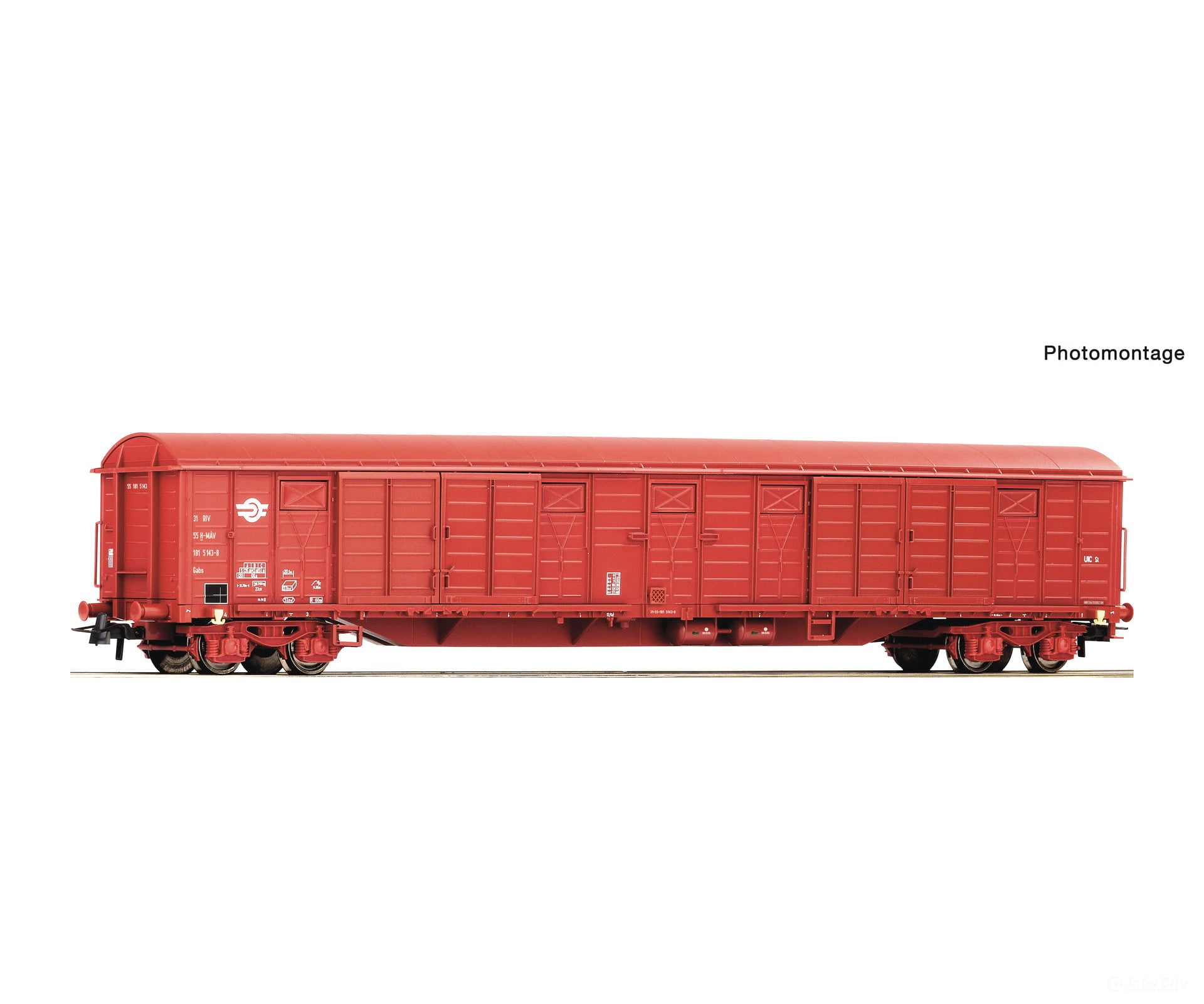 Roco 6600129 HO Covered goods wagon MAV European Freight Cars
