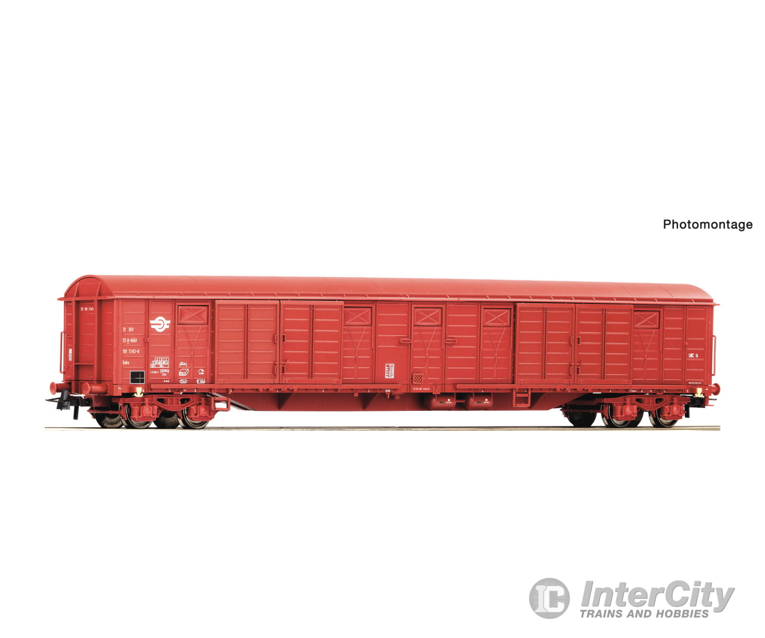 Roco 6600129 HO Covered goods wagon MAV European Freight Cars
