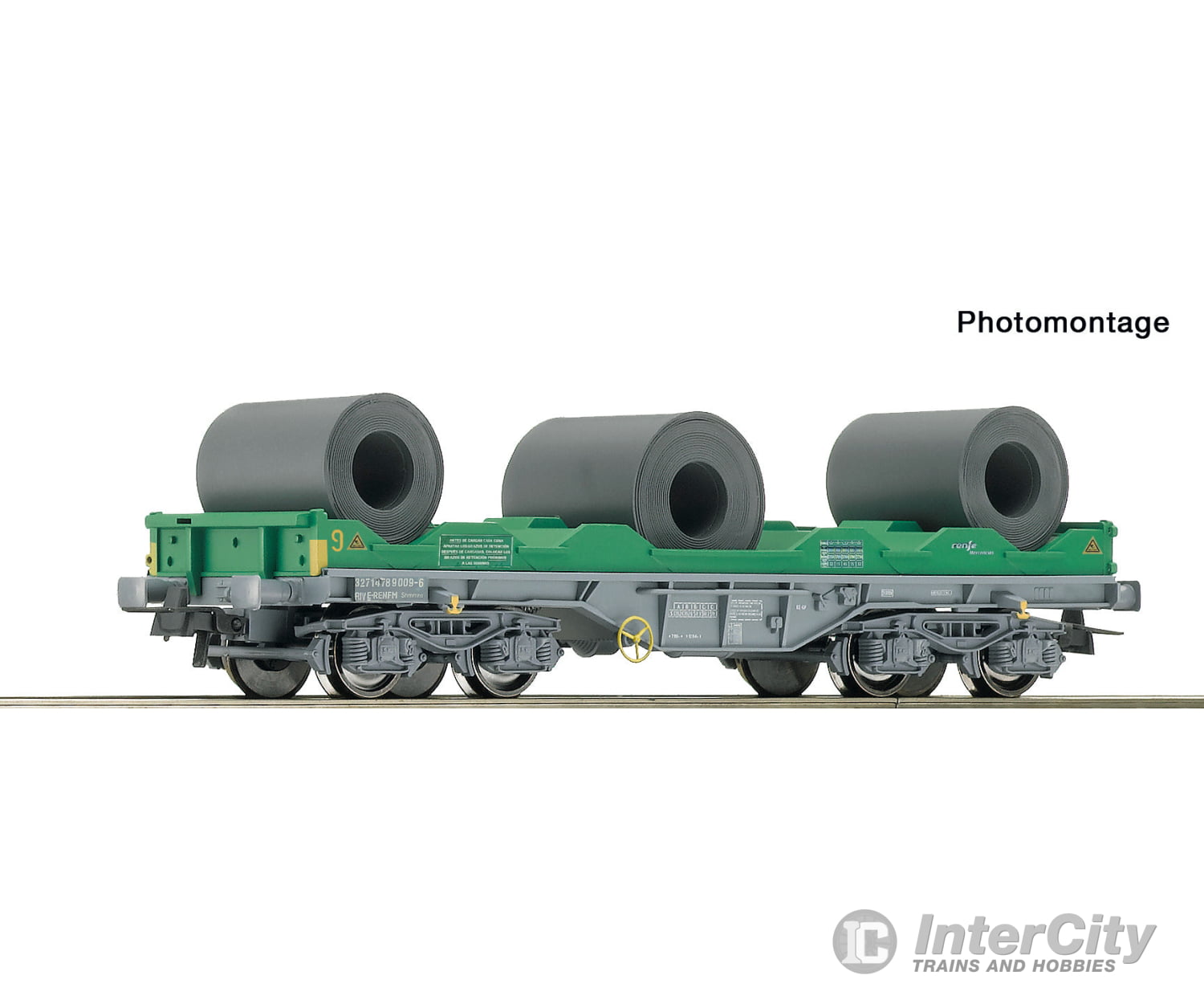 Roco 6600139 HO Coil transport wagon RENFE European Freight Cars