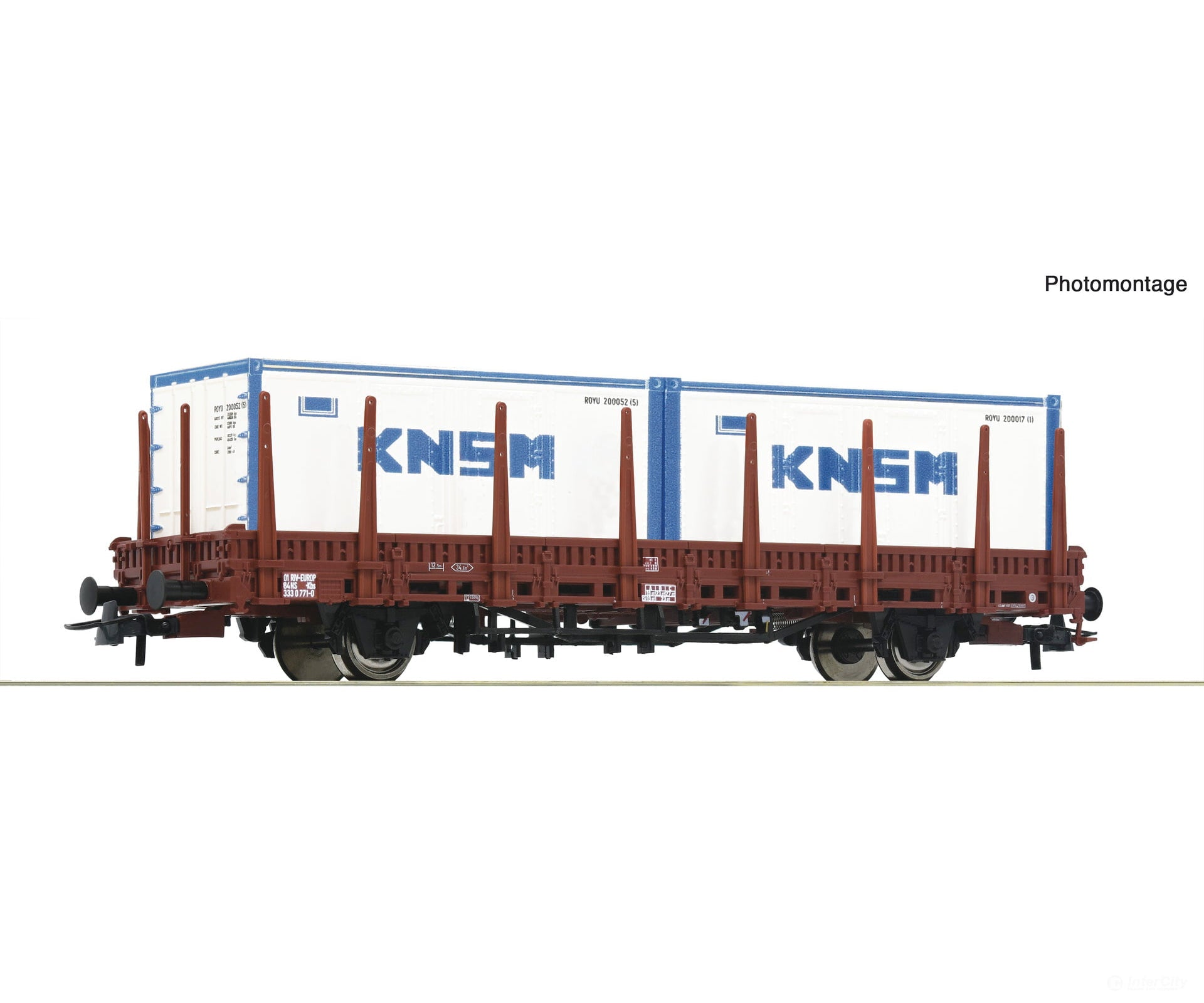 Roco 6600152 Ho Stake Wagon Ns European Freight Cars