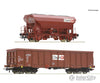 Roco 6600221 HO 2 piece set: Goods wagons Chemoil European Freight Cars