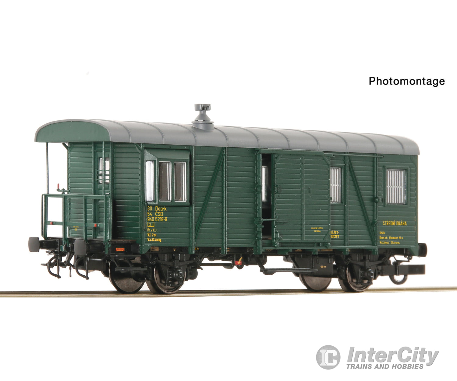 Roco 6600238 HO Guard’s van for goods trains CSD European Freight Cars