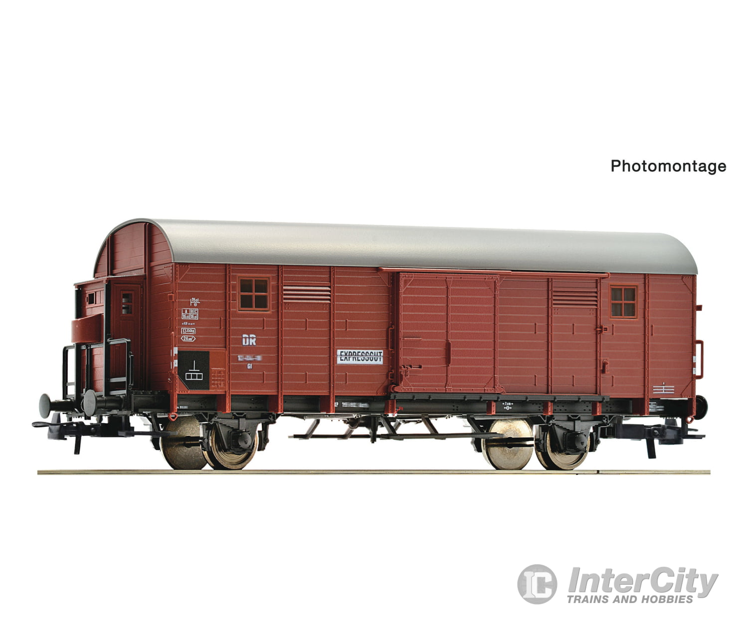 Roco 6600262 HO Express goods wagon DR European Freight Cars