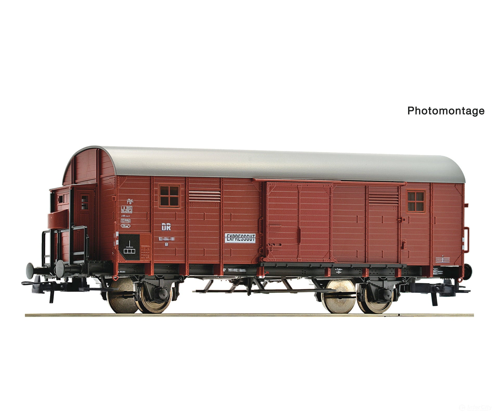 Roco 6600262 HO Express goods wagon DR European Freight Cars