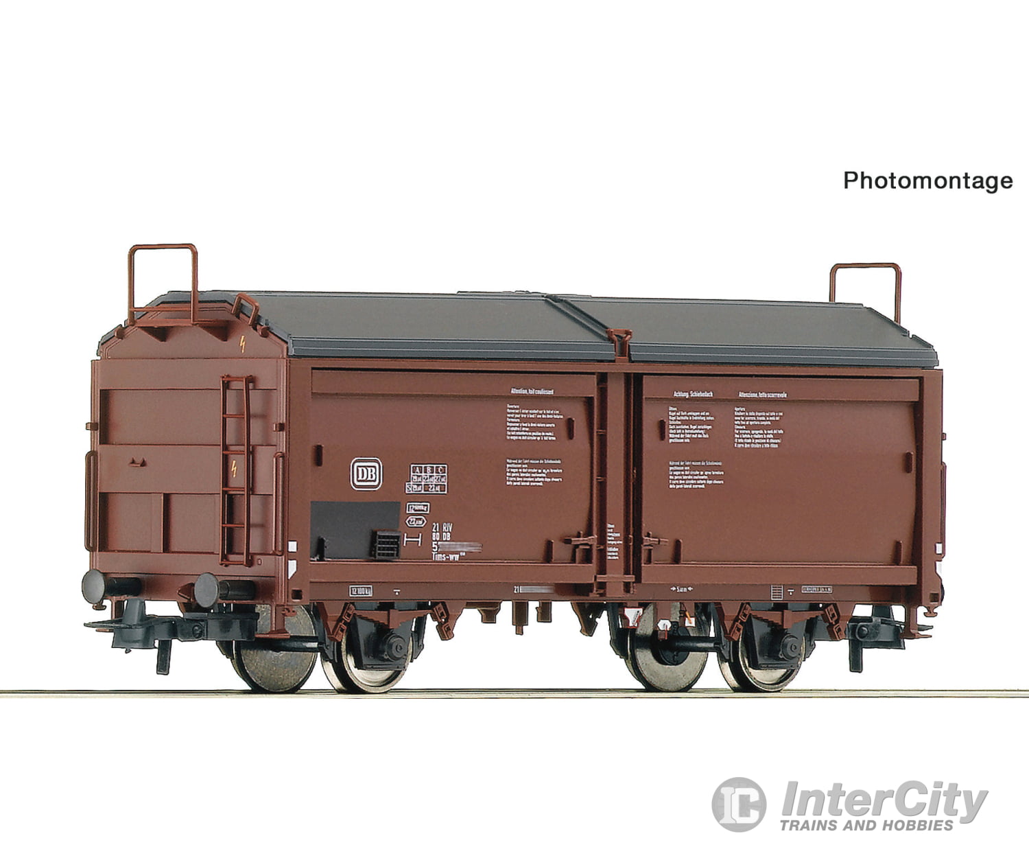 Roco 6600264 HO Sliding roof/sliding wall wagon DB European Freight Cars